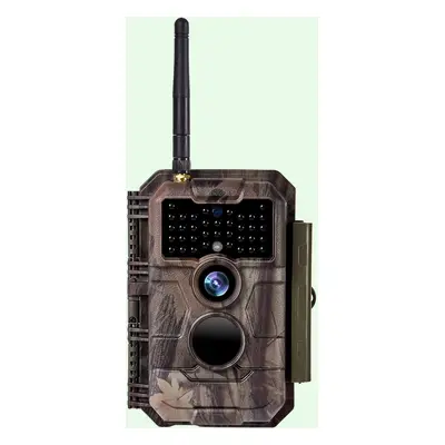 Caméra de Chasse WiFi Bluetooth,32MP et des vidéos HD 1296P,Détection de Mouvement 110°PIR, Prot