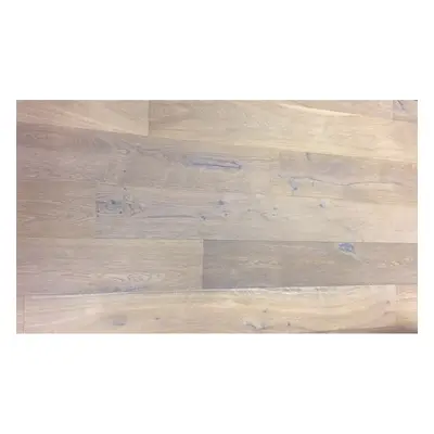 Parquet fini Chêne Naturel, 14 x 150 x 1200 mm, huilé blanc, (1,08 m2 / paquet)