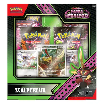 COLLECTION ILLUSTRATION SCALPEREUR FABLE NEBULEUSE EV6.5 / CARTE POKEMON VF