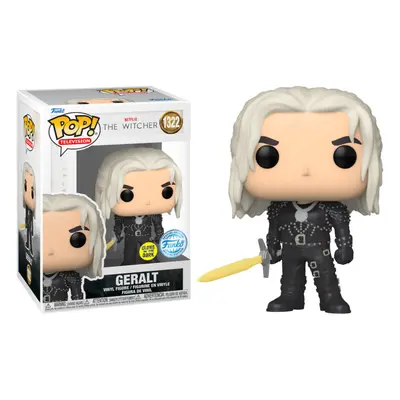 GERALT SWORD / THE WITCHER NETFLIX / FIGURINE FUNKO POP / EXCLUSIVE AMAZON / GITD