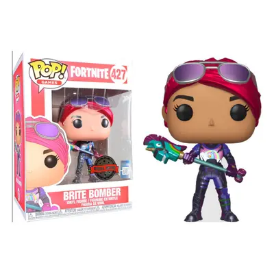 BRITE BOMBER METALLIC / FORTNITE / FIGURINE FUNKO POP / EXCLUSIVE SPECIAL EDITION