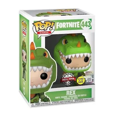 REX / FORTNITE / FIGURINE FUNKO POP / EXCLUSIVE SPECIAL EDITION / GITD