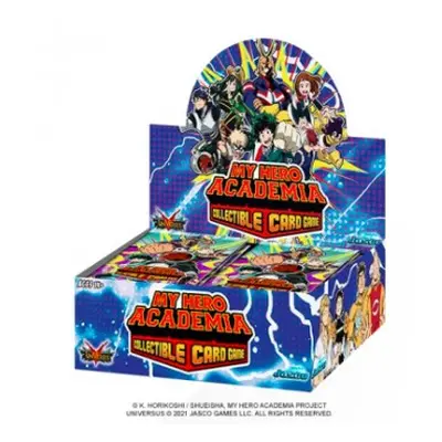 DISPLAY DE 24 BOOSTERS MY HERO ACADEMIA SERIES 1 / CARTE ANGLAISE