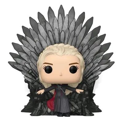 DAENERYS TARGARYEN SUR LE TRONE DE FER / GAME OF THRONES / BOITE ABIMEE / FIGURINE FUNKO POP