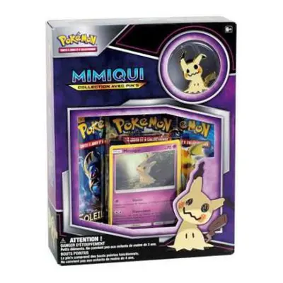 COFFRET MIMIQUI AVEC PINS / CARTE POKEMON VF