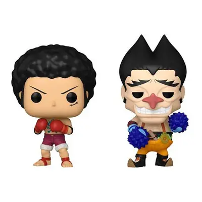 2 PACK LUFFY AND FOXY / ONE PIECE / FIGURINE FUNKO POP / EXCLUSIVE SPECIAL EDITION