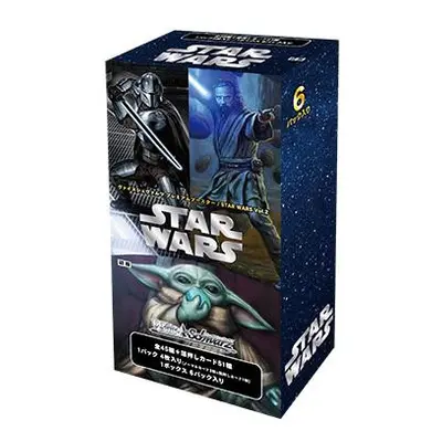 DISPLAY DE 6 BOOSTERS PREMIUM STAR WARS WEISS SCHWARZ / CARTE JAPONAISE