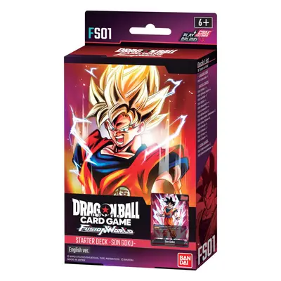 DECK DRAGON BALL SUPER FUSION WORLD SON GOKU FS01 / CARTE ANGLAISE