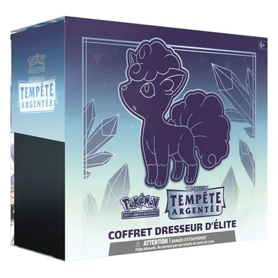 COFFRET DRESSEUR ELITE TEMPETE ARGENTEE / CARTE POKEMON VF