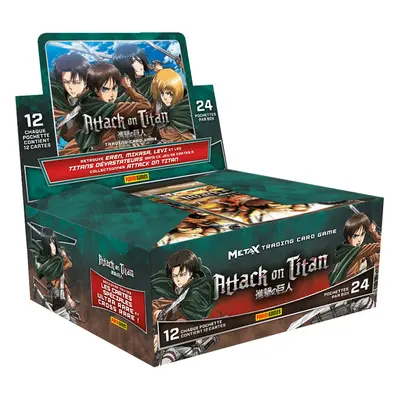 BOITE DE 24 BOOSTERS ATTACK ON TITAN / CARTE PANINI VF