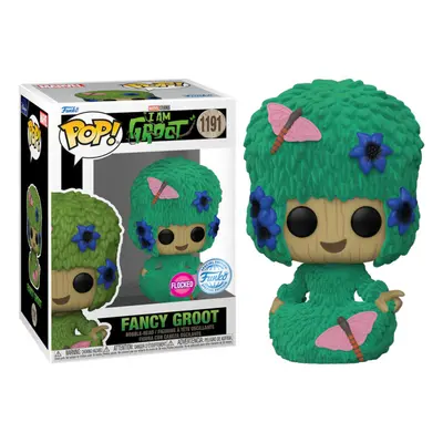 FANCY GROOT / I AM GROOT / FIGURINE FUNKO POP / EXCLUSIVE SPECIAL EDITION / FLOCKED