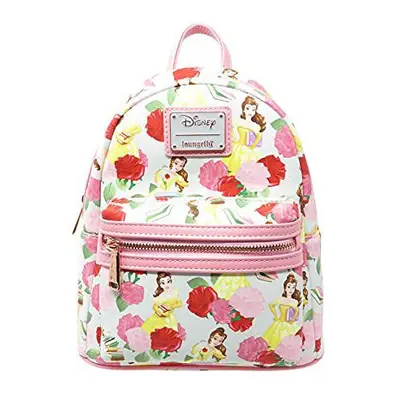 MINI SAC A DOS BELLE AVEC ROSE / LA BELLE ET LA BÊTE / LOUNGEFLY