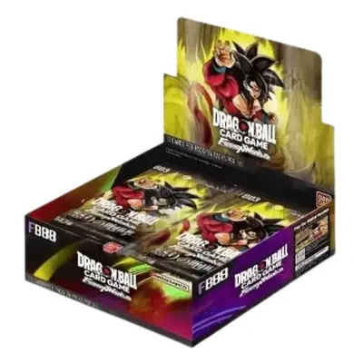 DISPLAY DE 24 BOOSTERS DRAGON BALL SUPER RAGING ROAR FUSION WORLD FB-03 / CARTE ANGLAISE