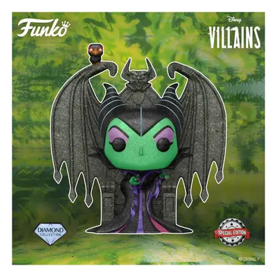 MALEFICENT ON THRONE / LA BELLE AU BOIS DORMANT / FIGURINE FUNKO POP / EXCLUSIVE SPECIAL EDITION