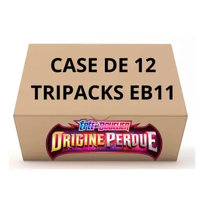 CASE DE 12 TRIPACKS EB11 ORIGINE PERDUE / CARTE POKEMON VF