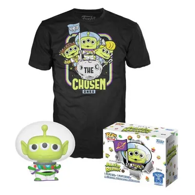 T-SHIRT M AVEC POP ALIEN REMIX AS BUZZ / ALIEN REMIX / FIGURINE FUNKO POP