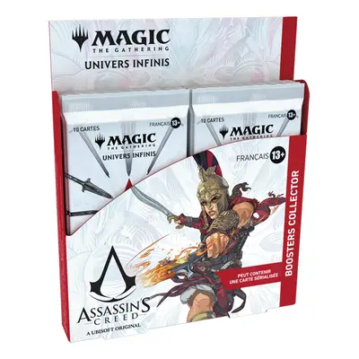 DISPLAY DE 12 BOOSTERS COLLECTOR MAGIC / ASSASSIN'S CREED / CARTE VF