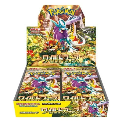 BOITE DE 30 BOOSTERS POKEMON SV5K WILD FORCE / CARTE JAPONAISE