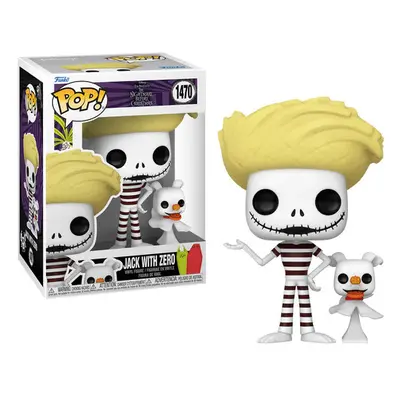 JACK WITH ZERO PLAGE / L'ETRANGE NOEL DE MR JACK / FIGURINE FUNKO POP