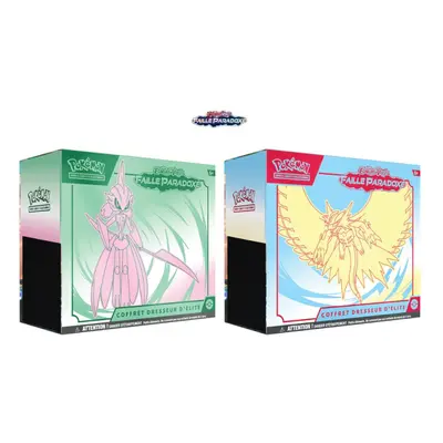 COFFRET DRESSEUR D'ELITE FAILLE PARADOXE MODELE ALEATOIRE EV04 SCELLAGE ABIMEE / CARTE POKEMON V