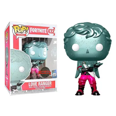 LOVE RANGER METALLIC / FORTNITE / FIGURINE FUNKO POP / EXCLUSIVE SPECIAL EDITION