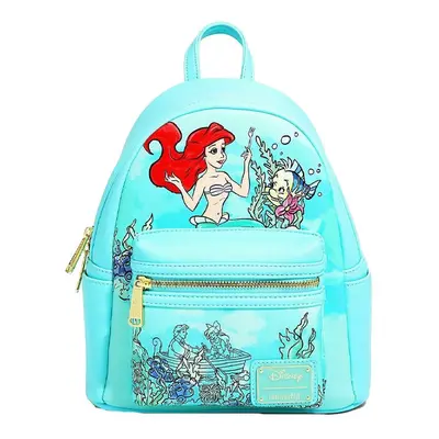 MINI SAC A DOS ARIEL UNDERWATER / LA PETITE SIRENE / LOUNGEFLY