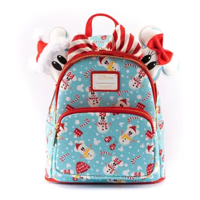 MINI SAC A DOS AVEC SERRE TETE MINNIE MICKEY SNOWMAN / MICKEY MOUSE / LOUNGEFLY