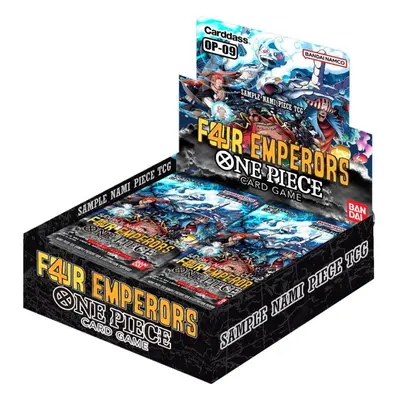 DISPLAY DE 24 BOOSTERS ONE PIECE THE FOUR EMPERORS OP-09 / CARTE ANGLAISE