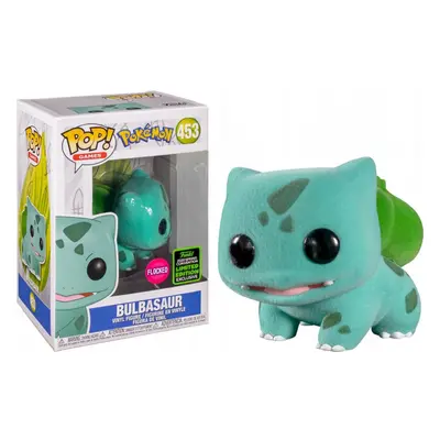 BULBASAUR FLOCKED / POKEMON / FIGURINE FUNKO POP / EXCLUSIVE ECCC 2020