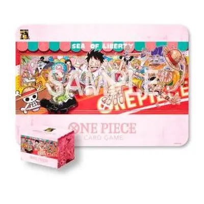 TAPIS DE JEU ET CARD CASE ONE PIECE 25TH EDITION