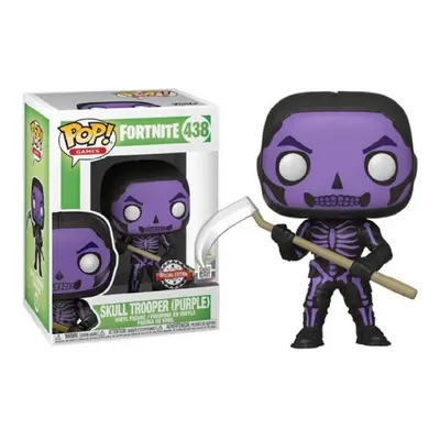 SKULL TROOPER PURPLE / FORTNITE / FIGURINE FUNKO POP / EXCLUSIVE SPECIAL EDITION