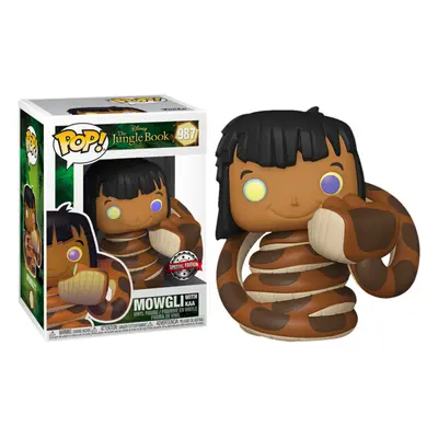 MOWGLI WITH KAA / LE LIVRE DE LA JUNGLE / FIGURINE FUNKO POP / EXCLUSIVE SPECIAL EDITION