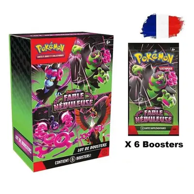 BUNDLE DE 6 BOOSTERS FABLE NEBULEUSE EV6.5 / CARTE POKEMON VF