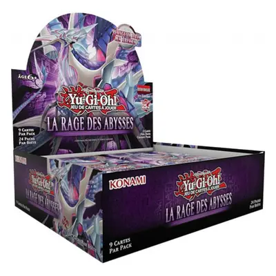 DISPLAY DE 24 BOOSTERS LA RAGE DES ABYSSES / CARTE YU-GI-OH