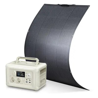 ALLPOWERS G¨¦n¨¦rateur Solaire 600W (R600 + SF200 200W Panneau Solaire Flexible)