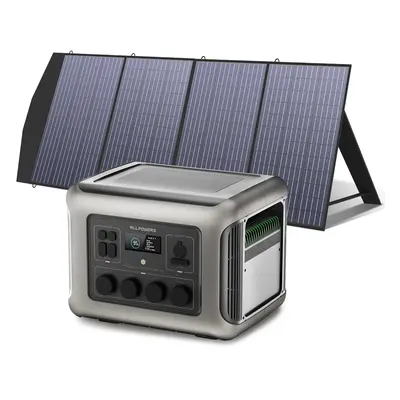 ALLPOWERS G¨¦n¨¦rateur Solaire 2500W (R2500 + SP033 200W Panneau Solaire) R2500+ SP033 Panneau S