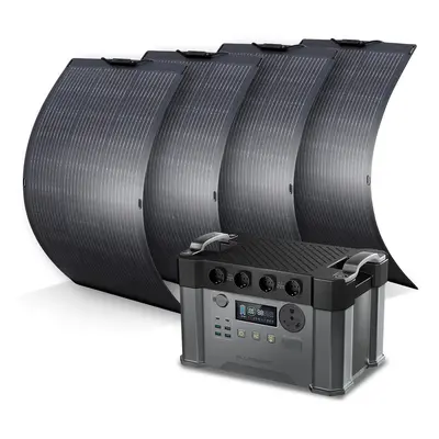 ALLPOWERS G¨¦n¨¦rateur Solaire 2400W (S2000 Pro + SF100 Panneau Solaire Flexible 100W) S2000 Pro