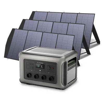 ALLPOWERS G¨¦n¨¦rateur Solaire 3500W (R3500 + SP033 200W Panneau Solaire) R3500+3pcs SP033 Panne