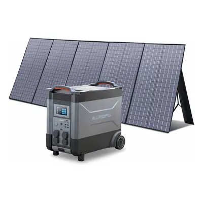 ALLPOWERS R4000 Station ¨¦lectrique portable 4000W 3456Wh R4000 + SP037 Panneau Solaire 400W