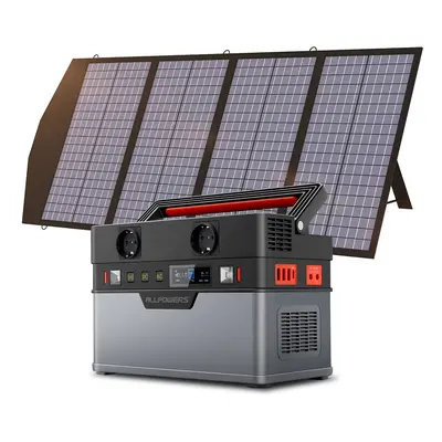 ALLPOWERS G¨¦n¨¦rateur Solaire 700W (S700 + SP029 140W Panneau Solaire)