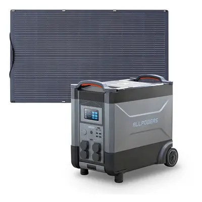 ALLPOWERS G¨¦n¨¦rateur Solaire 4000W (R4000 + SF200 200W Panneau Solaire Flexible) R4000+SF200 P