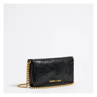 Petit sac bandoulière cuir noir