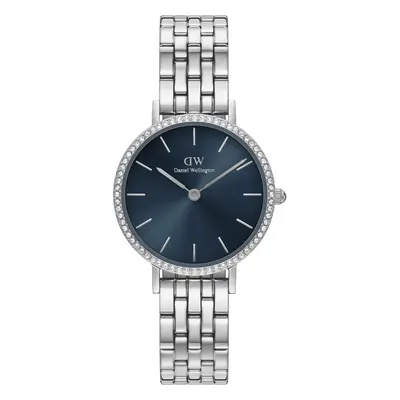 Daniel Wellington DW Montre Petite Lumine Bezel 5-Link Arctic S Silver