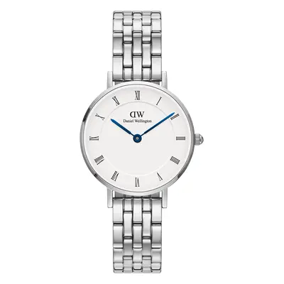 Daniel Wellington DW Montre Petite Roman Numerals 5-Link Silver