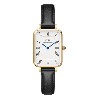 Daniel Wellington DW Montre Quadro Roman Numerals Sheffield Gold