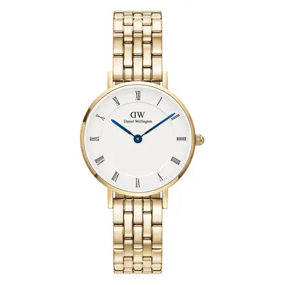 Daniel Wellington DW Montre Petite Roman Numerals 5-Link Gold