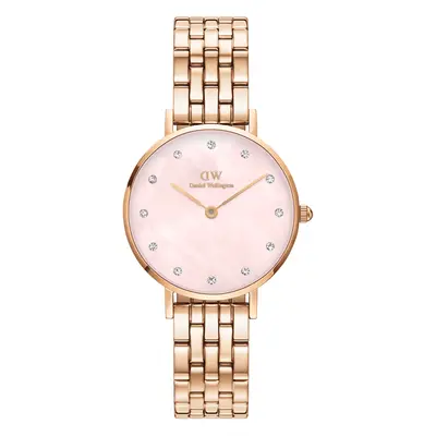 Daniel Wellington DW Montre Petite Lumine 5-Link Melrose Rose Gold