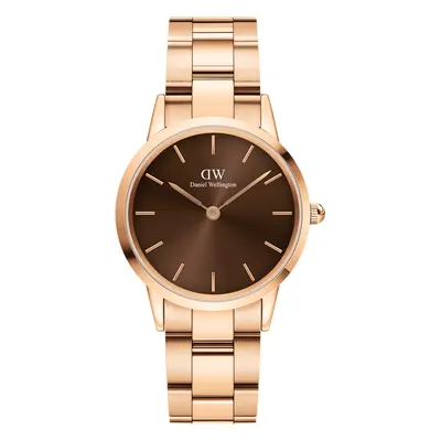 Daniel Wellington DW Montre Iconic Link Amber Rose Gold