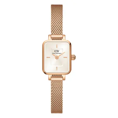 Daniel Wellington DW Montre Quadro Mini Melrose Rose Gold Champagne