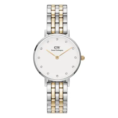 Daniel Wellington DW Montre Petite Lumine 5-link two-tone Silver